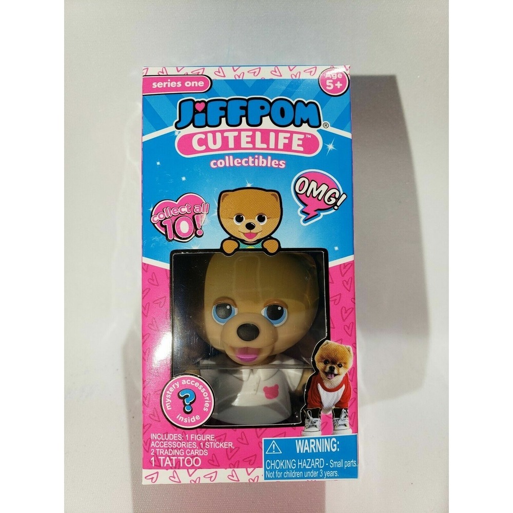 NEW Jiffpom Cutelife Collectibles Series 1 Pomeranian dog Puppy LOVE SCHOOL Doll